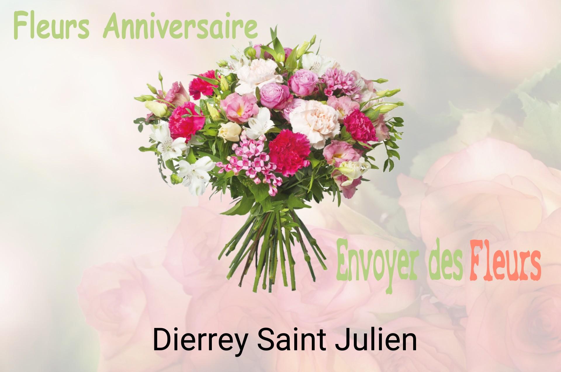 Bouquet de fleurs d’anniversaire livré à Dierrey-Saint-Julien